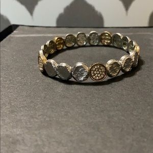 Gold/silver toned bracelet